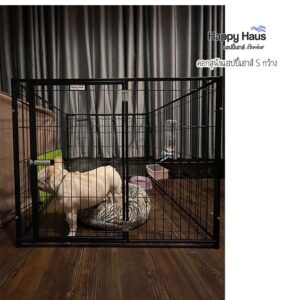 รีวิวคอกสุนัข คอกหมา S กว้าง แฮปปี้เฮาส์ French Bulldog